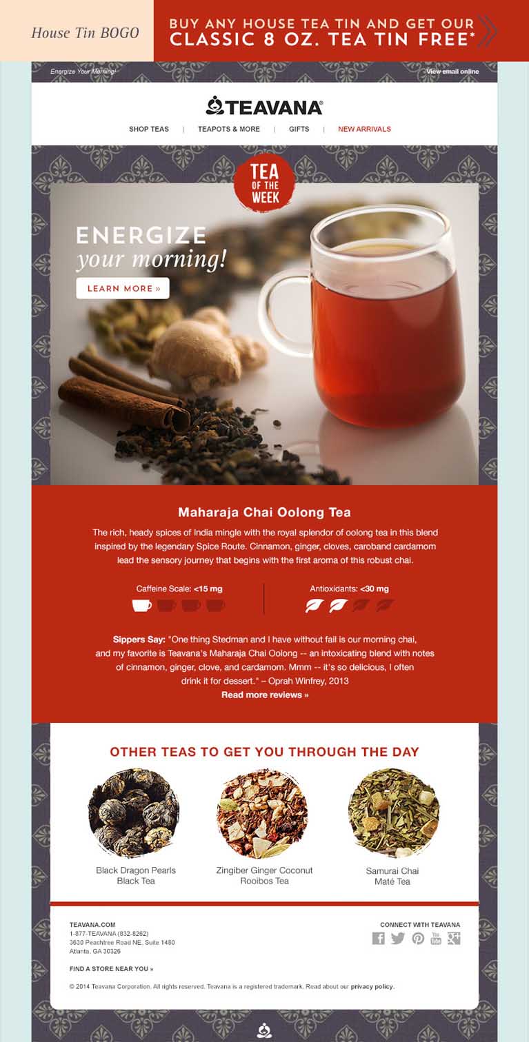 Teavana Fireside